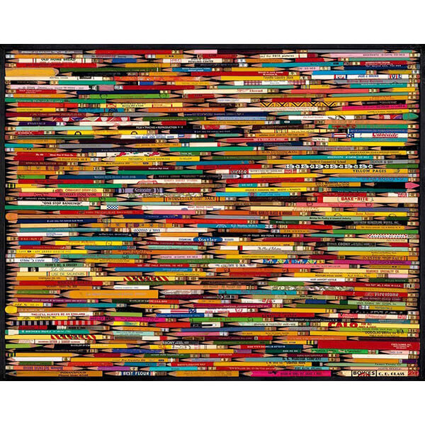 White Mountain Puzzle Vintage 1000 Pezzi Per Adulti - "Giocattoli D'Estate", Collage Retrò Di Lewis T. Johnson (61x76 Cm)